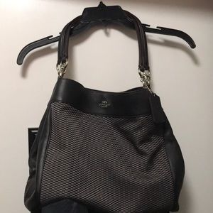 Dark brown, like new, Coach purse!